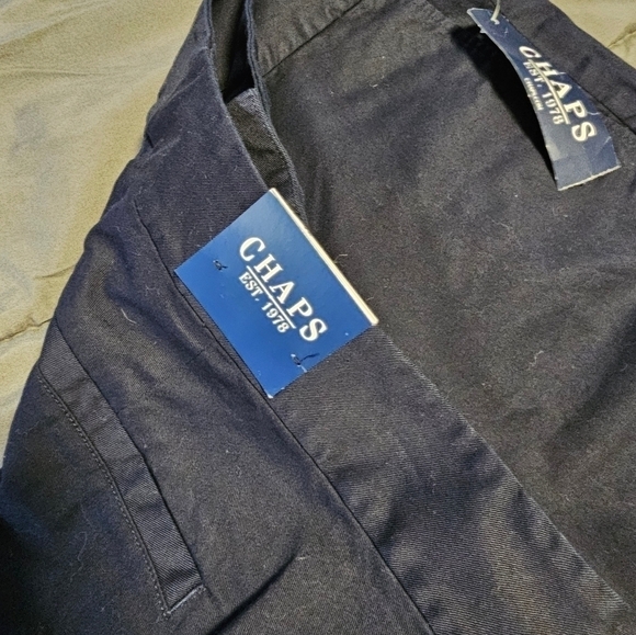 NWT Chaps shorts sz 16 NAVY BLUE - Picture 5 of 7